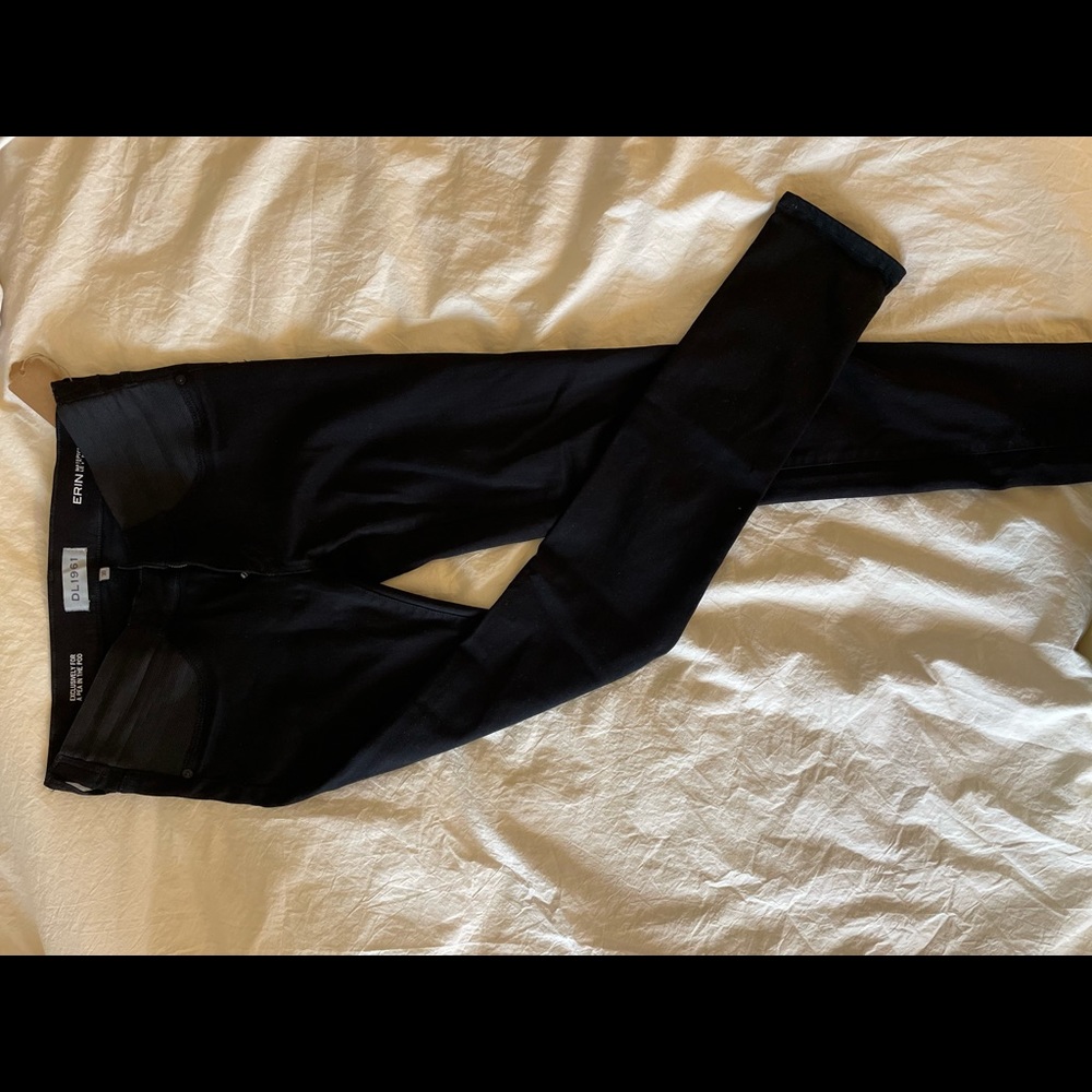 DL1961 Maternity Black Jeans 30